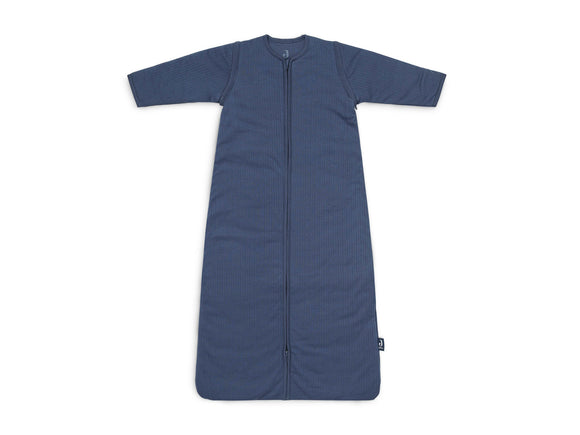 Baby Slaapzak 110cm Basic Stripe - Met Afritsbare Mouw - Jeans Blue