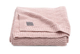 Deken River knit pale pink 100x150cm
