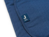 Wikkeldeken - Basic Stripe - Jeans Blue